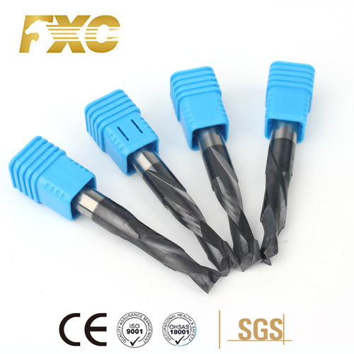 Carbide end mill for wood working