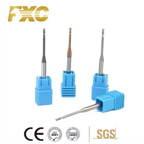 Coated Carbide 2 Flute Long Neck End Mill