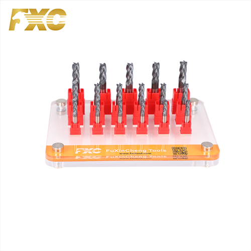 4 Flute Tungsten Carbide Roughing Milling Cutters For Steel