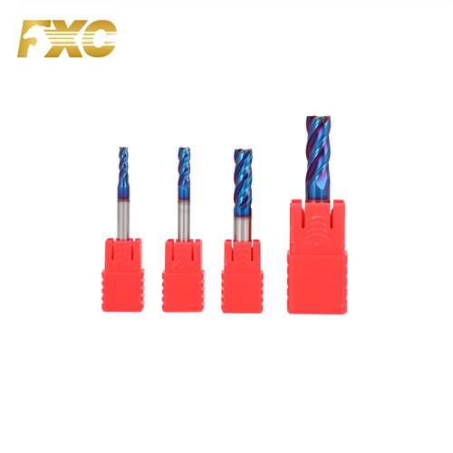 HRC60 High Precision 4 Flutes Carbide End Mill Tungsten Milling Cutter