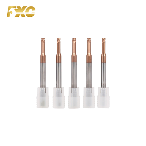 Carbide Long Neck End Mill Customized Tools With Coating